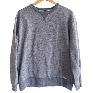 2‎ Weatherproof Vintage Sweatshirts Men's Xl /EG Blue Pull Over Crewneck